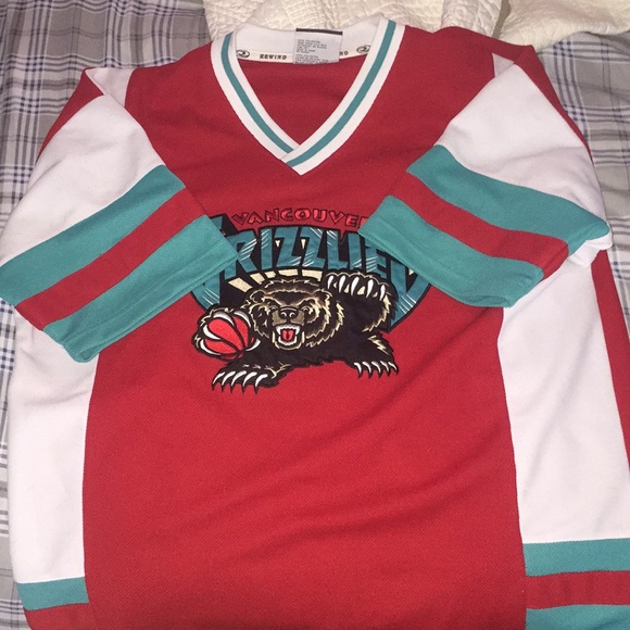 Vancouver Grizzlies Jersey Vintage 